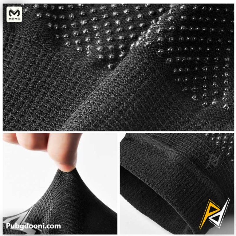 دستکش گیمینگ ضد لیز خوردن حرفه ای ممو Memo Silver Fiber Gloves GG01