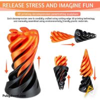 ارزانترین قیمت خرید فیجت هرمی ضد استرس 3D Impossible Spiral Cone اورجینال