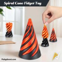 خرید فیجت هرمی ضد استرس 3D Impossible Spiral Cone اورجینال با ارزانترین قیمت