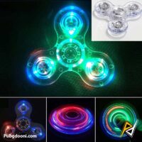 بهترین قیمت خرید فیجت اسپینر ضد استرس چراغ دار مدل 3x3 اورجینال