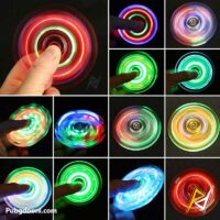 خرید فیجت اسپینر ضد استرس چراغ دار مدل 3x3 اورجینال با ارزانترین قیمت