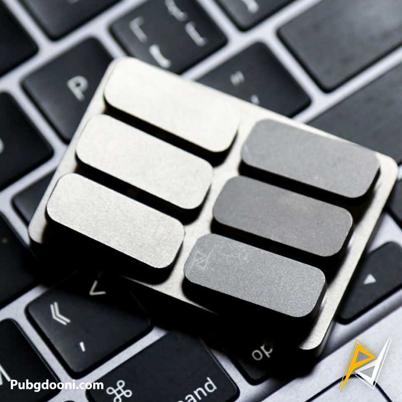 6-key-metal-press-fidget-5 خرید فیجت فشاری فلزی ضد استرس مدل 6-Key اورجینال با ارزانترین قیمت