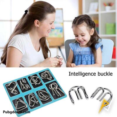 ارزانترین قیمت خرید پازل فلزی 8 تکه IQ Metal Puzzle اورجینال