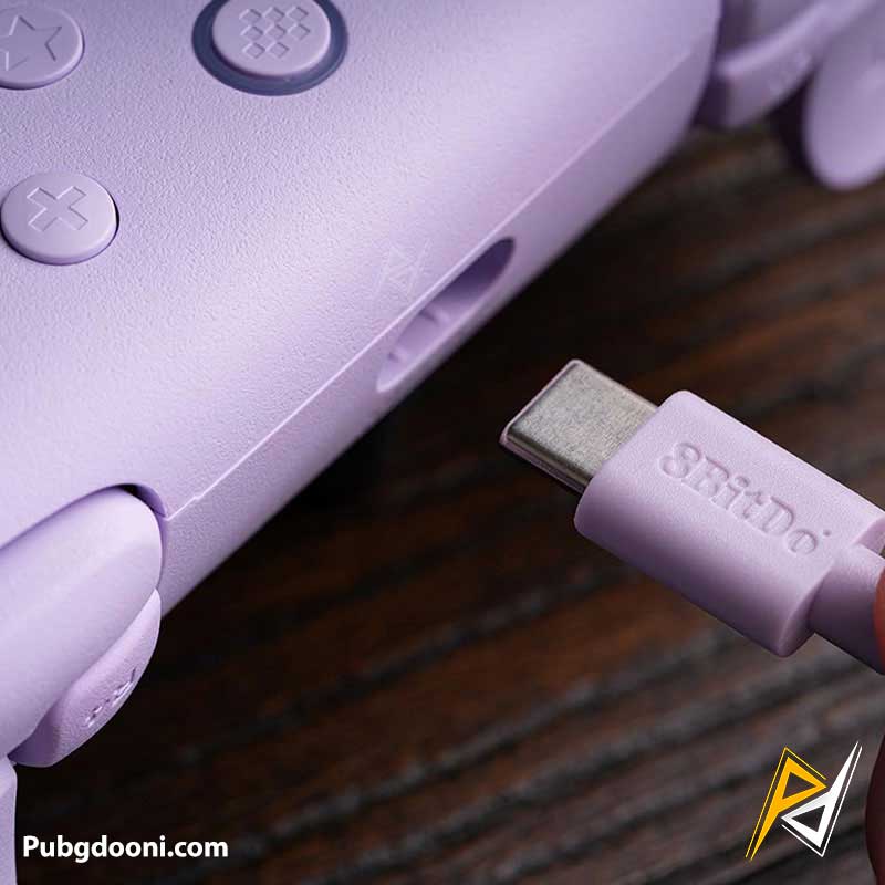 8bitdo-ultimate-2c-wired-controller-7 خرید دسته بازی سیمی اندروید و ویندوز 8BitDo مدل 2C اورجینال با ارزان ترین قیمت