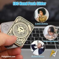 خرید فیجت اسلایدر فلزی ضد استرس مدل AK Push Card اورجینال با بهترین قیمت