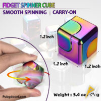 ارزانترین قیمت خرید فیجت اسپینر مکعبی ضد استرس Cube Spinner Fidget اورجینال اصل