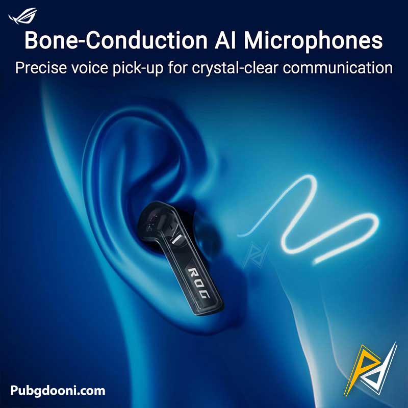 asus-rog-cetra-true-wireless-speednova-gaming-earphones-5 خرید هندزفری بیسیم گیمینگ ایسوس Asus ROG Cetra TWS SpeedNova اورجینال با ارزانترین قیمت