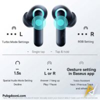 خرید ایرپاد گیمینگ حرفه ای بیسوس Baseus AeQur G10 TWS Earphones اورجینال با بهترین قیمت