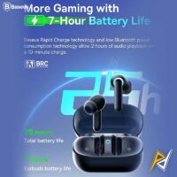 خرید ایرپاد گیمینگ حرفه ای بیسوس Baseus AeQur G10 TWS Earphones اورجینال با ارزانترین قیمت