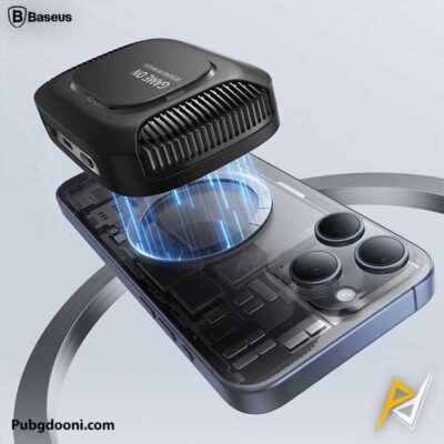 بهترین قیمت خرید خنک کننده و وایرلس شارژر گوشی موبایل بیسوس Baseus MagPro II اورجینال اصل