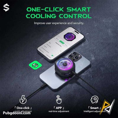 خرید خنک کننده مگنتی رادیاتوری بلک شارک BlackShark MagCooler 4 Pro اورجینال با بهترین قیمت