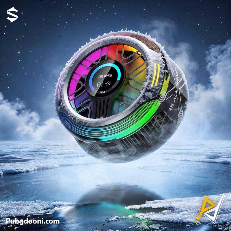 black-shark-magnetic-phone-cooler-6-pro-2 بهترین قیمت خرید خنک کننده مگنتی بلک شارک BlackShark Magnetic Cooler 6 Pro اورجینال