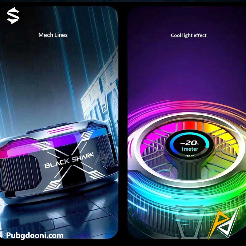 black-shark-magnetic-phone-cooler-6-pro-9 خرید خنک کننده مگنتی بلک شارک BlackShark Magnetic Cooler 6 Pro اورجینال و اصل با بهترین قیمت