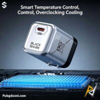 بهترین قیمت خرید آداپتور فست شارژ 45W بلک شارک Black Shark GaN Charger BG09 اورجینال