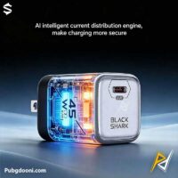 ارزانترین قیمت خرید آداپتور فست شارژ 45W بلک شارک Black Shark GaN Charger BG09 اورجینال