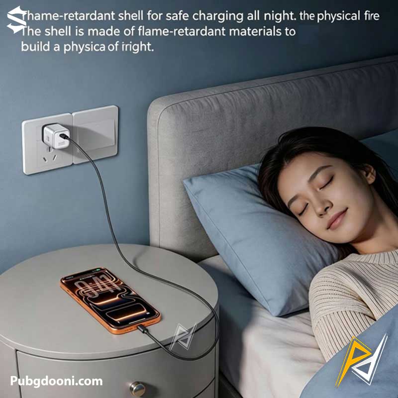 blackshark-bg09-45w-gan-charger-9 ارزانترین قیمت خرید آداپتور فست شارژ 45W بلک شارک Black Shark GaN Charger BG09 اورجینال و اصل
