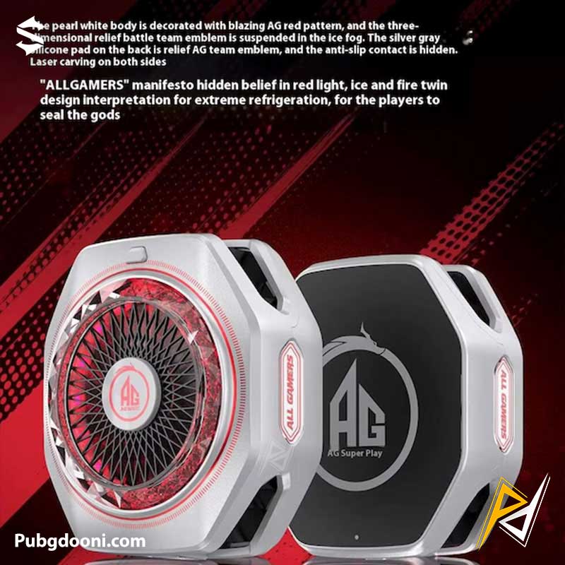 blackshark-funcooler-5-pro-ag-magnetic-phone-cooler-3 ارزانترین قیمت خرید خنک کننده مگنتی رادیاتوری بلک شارک BlackShark FunCooler 5 PRO AG Co-Branded اورجینال