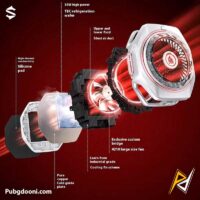 خرید خنک کننده مگنتی رادیاتوری بلک شارک BlackShark FunCooler 5 PRO AG Co-Branded اورجینال اصل با بهترین قیمت