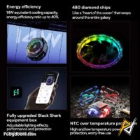 ارزانترین قیمت خرید خنک کننده مگنتی رادیاتوری بلک شارک BlackShark Funcooler 5 Pro اورجینال اصل