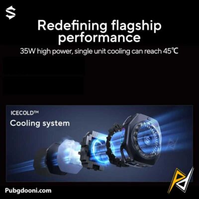 بهترین قیمت خرید خنک کننده مگنتی رادیاتوری بلک شارک BlackShark Funcooler 5 Pro اورجینال اصل