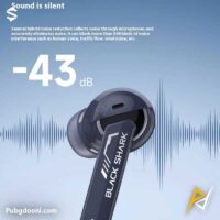 خرید ایرپاد و هندزفری بیسیم گیمینگ بلک شارک Black Shark JoyBuds Plus اورجینال اصل با بهترین قیمت