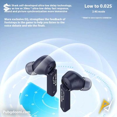 ارزانترین قیمت خرید ایرپاد و هندزفری بیسیم گیمینگ بلک شارک Black Shark JoyBuds Plus اورجینال اصل