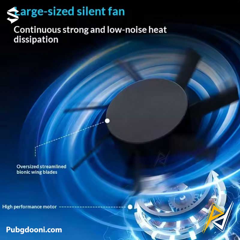 blackshark-magnetic-cooler-6-ultra-7 بهترین قیمت خرید خنک کننده مایع مگنتی گوشی موبایل بلک شارک BlackShark 6 Ultra اورجینال اصل