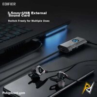 خرید هندزفری گیمینگ حرفه ای 7.1 ادیفایر Edifier GX04 Sound Card Edition اورجینال با ارزانترین قیمت