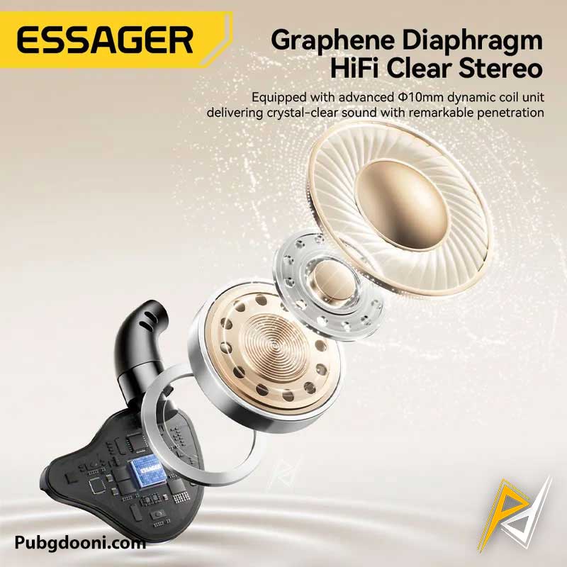 essager-g62-gaming-earphone-3 ارزانترین قیمت خرید هندزفری گیمینگ سیمی اساگر ESSAGER G62 اورجینال