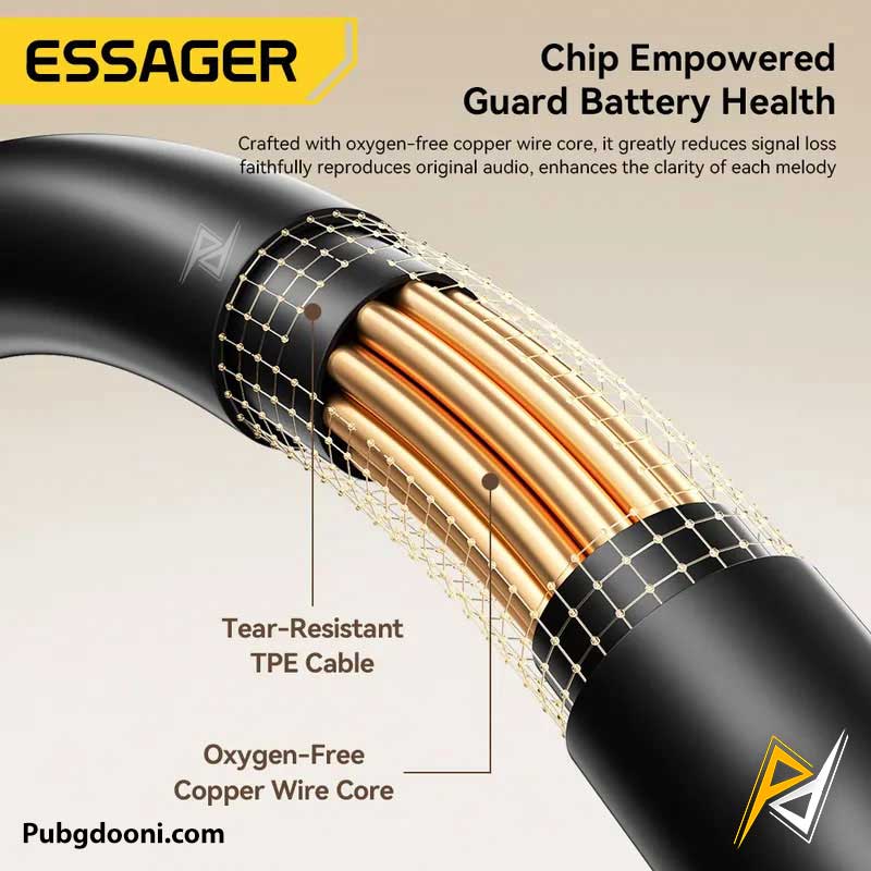 essager-g62-gaming-earphone-6 ارزان ترین قیمت خرید هندزفری گیمینگ سیمی اساگر ESSAGER G62 اورجینال