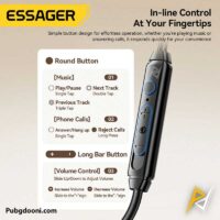 خرید هندزفری گیمینگ Type-C اساگر ESSAGER G62 اورجینال با بهترین قیمت