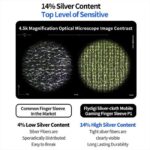 آستین انگشتی ضد عرق گیمینگ فلای دیجی FlyDigi Silver P1 اورجینال با ارزان ترین قیمت