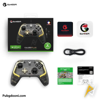 ارزانترین قیمت خرید دسته بازی سیمی XBox و PC گیمسر Gamesir Kaleid Flux اورجینال اصل