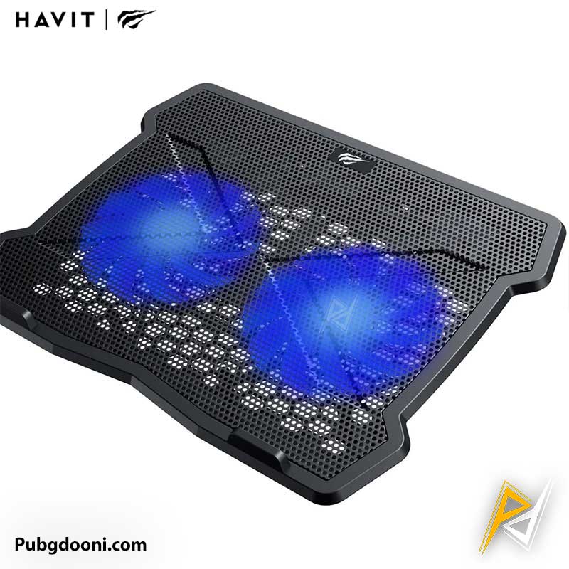havit-gaming-cooling-pad-f2075-3 بهترین قیمت خرید کول پد و استند لپ تاپ هویت Havit F2075 اورجینال