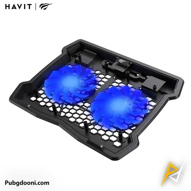 havit-gaming-cooling-pad-f2075-5 خرید کول پد و استند لپ تاپ هویت Havit F2075 اورجینال با ارزانترین قیمت
