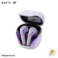 بهترین قیمت خرید ایرپاد و هندزفری بیسیم گیمینگ حرفه ای هویت HAVIT TW970 TWS White اورجینال