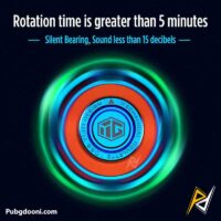 ارزانترین قیمت خرید فیجت اسپینر فلزی چراغ دار مدل INNOPLUS Luminous اورجینال