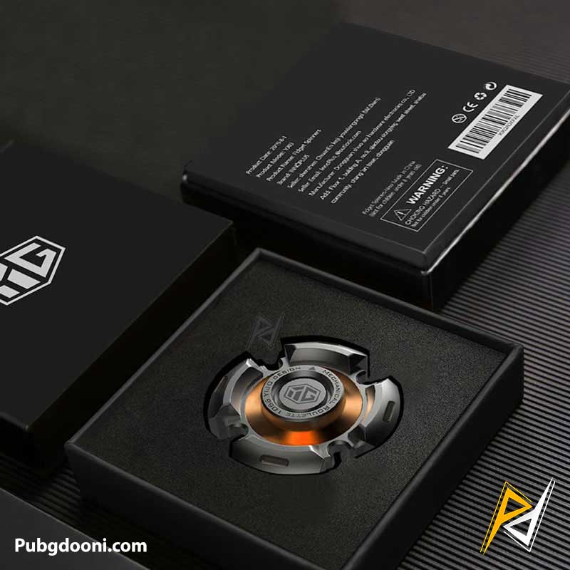 innoplus-luminous-light-metal-spinner-fidget-4 خرید فیجت اسپینر فلزی چراغ دار مدل INNOPLUS Luminous اورجینال با بهترین قیمت