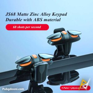 خرید دسته بازی لیزری 4 انگشتی کالاف دیوتی و پابجی مدل JS68 اورجینال با ارزان ترین قیمت