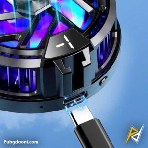 بهترین قیمت خرید فن خنک کننده گیمینگ مگنتی رادیاتوری RGB گوشی مدل L10 Magnetic Mobile Cooler اورجینال و اصلی