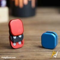 بهترین قیمت خرید فیجت اسلایدر فلزی ضد استرس مدل Mini Three-Layer RED اورجینال اصل