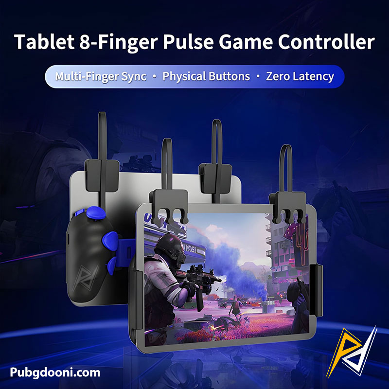 magpad-8-fingers-physical-ipad-gamepad-4 ارزان ترین قیمت خرید دسته بازی 8 انگشتی لیزری آیپد مدل Magpad اورجینال