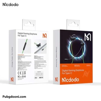 خرید هندزفری گیمینگ Type-C مک دودو Mcdodo HP-134 اورجینال اصل با بهترین قیمت