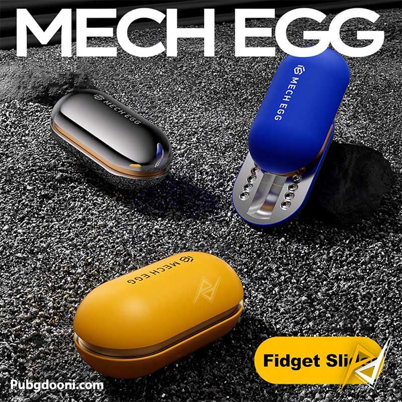 mech-egg-fidget-slider-4 ارزان ترین قیمت خرید فیجت اسلایدر فلزی ضد استرس مدل Mech Egg اورجینال
