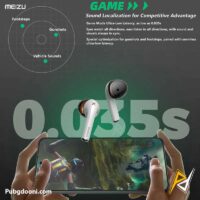 ارزانترین قیمت خرید ایرپاد گیمینگ حرفه ای میزو Meizu PANDAER PASA اورجینال اصل