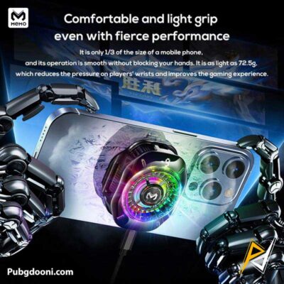 ارزانترین قیمت خرید فن خنک کننده رادیاتوری مگنتی گوشی موبایل و آیپد ممو Memo CX10 RGB Pro اورجینال
