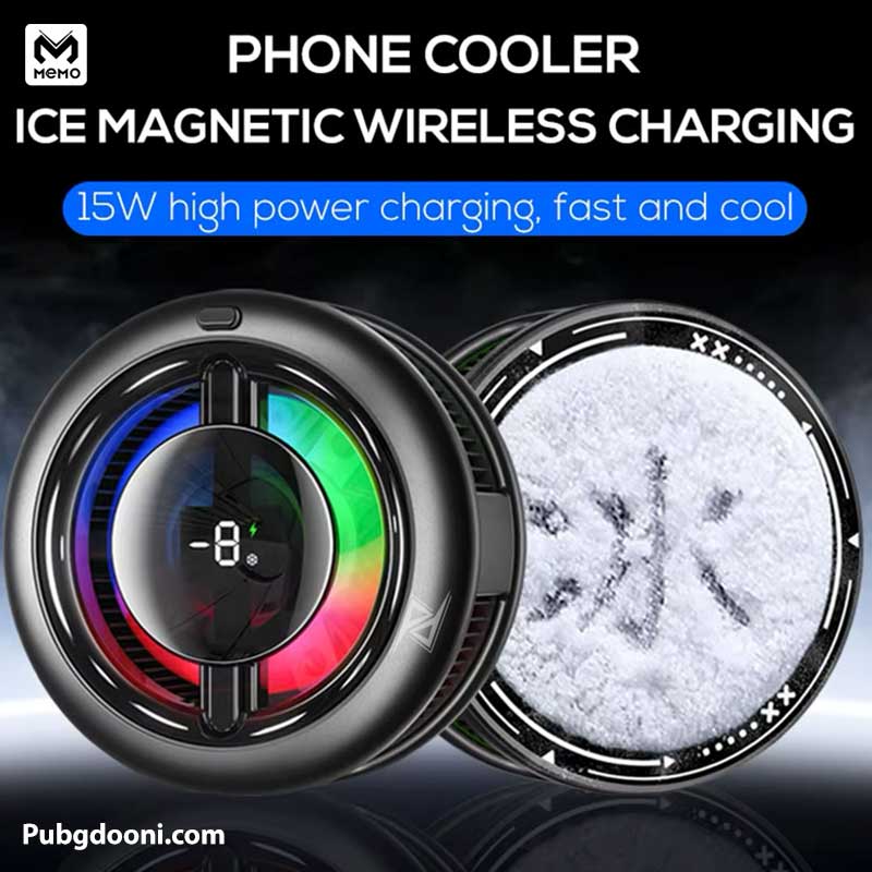 memo-cx19-phone-cooler-8 ارزان ترین قیمت خرید فن خنک کننده رادیاتوری مگنتی گوشی موبایل و آیپد ممو Memo CX19 اورجینال اصل