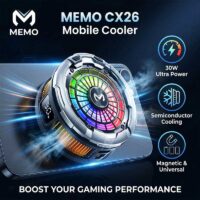 خرید فن خنک کننده رادیاتوری مگنتی گوشی موبایل و آیپد ممو Memo CX26 Ultra 30W اورجینال با ارزانترین قیمت