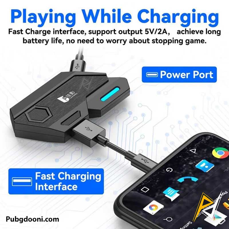 mix-se-plus-four-in-one-mobile-gaming-pack-6 ارزانترین قیمت خرید پک ماوس و کیبورد گیمینگ موبایل +MIX SE اورجینال اصل