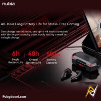 ارزانترین قیمت خرید ایرپاد گیمینگ حرفه ای نوبیا سایبربادز Nubia Alien CyberBuds TWS اورجینال و اصل